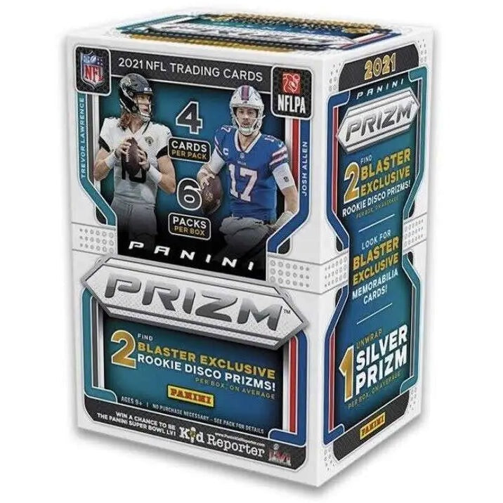 2021 Panini Prizm NFL Football Draft Picks Blaster Box Sealed (30 cards)