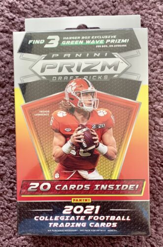 2021 Panini Prizm NFL Draft Picks Football Hanger Box - Sealed Box