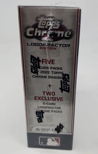 2022 Topps Chrome Baseball Logofractor Edition Mega Box