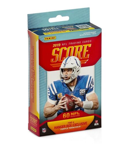 2019 Panini Score Football Factory Sealed Hanger Box NFL Trading Cards