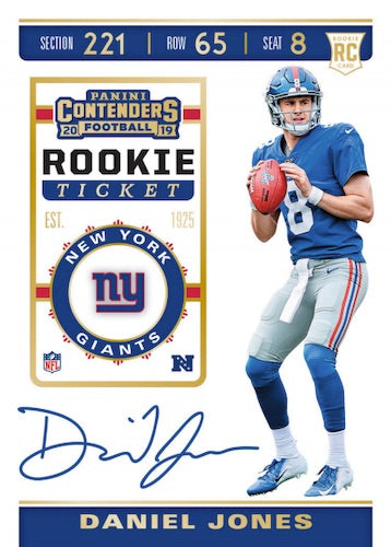 2019 Panini Contenders Football Fanatics Exclusive Blaster Box Factory Sealed