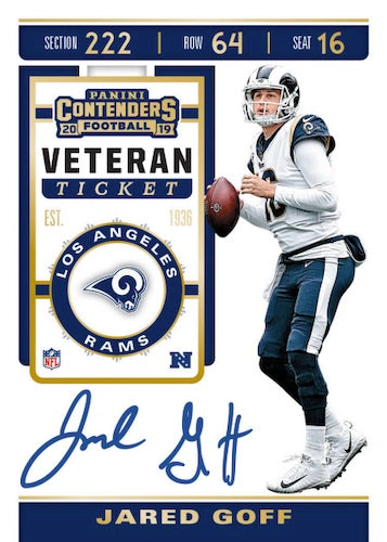 2019 Panini Contenders Football Fanatics Exclusive Blaster Box Factory Sealed