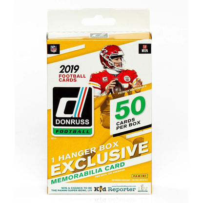 2019 Panini Donruss Football Hanger Box Factory Sealed NFL Trading Cards