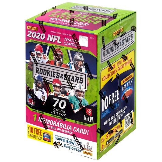 2020 Panini Rookies & Stars Football 7-Pack Blaster Box