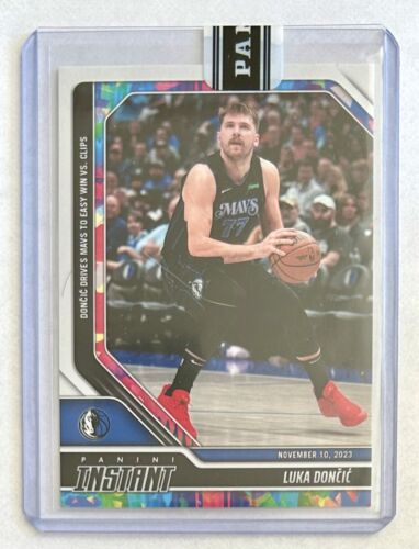 2023-24 Panini Instant Luka Doncic #57 Versicolor /5 Dallas Mavericks