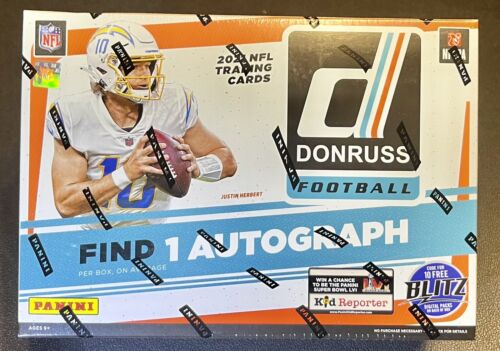 2021 Panini Donruss NFL Football Mega Box 1 Auto Per Box On Average