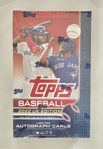 2022 Topps MLB Baseball UK Edition Sealed Hobby Box