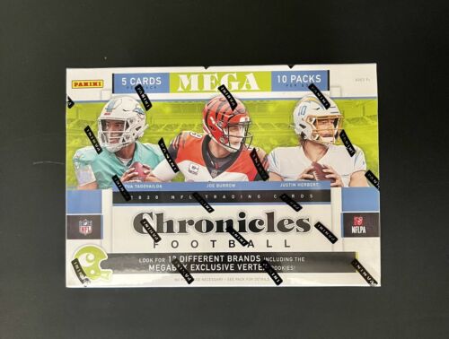 2020 Panini Chronicles Football Sealed NFL Mega Box