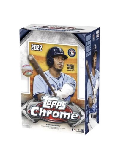 2022 Topps Chrome MLB Baseball EXCLUSIVE 40 Box Blaster Factory Sealed CASE