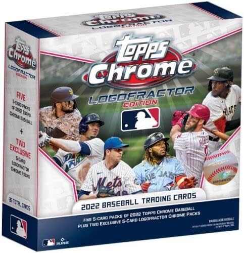 2022 Topps Chrome Baseball Logofractor Edition Mega Box