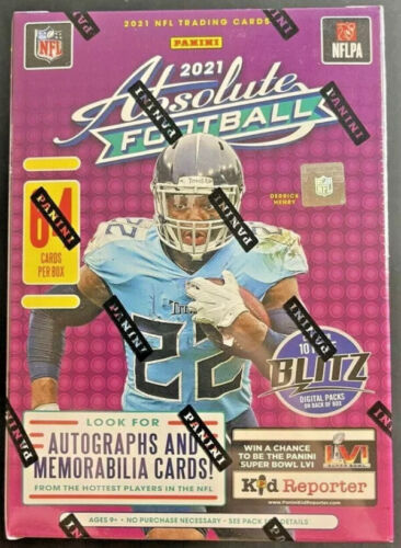 2021 Panini Absolute Football Blaster Box - KABOOM