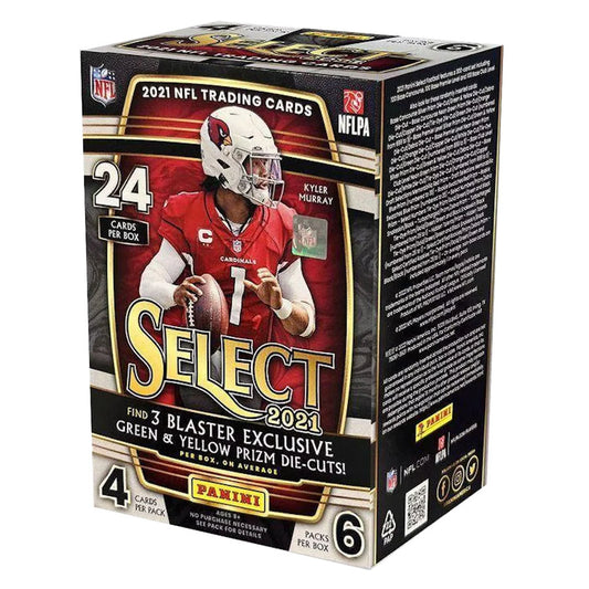 2021 Panini Select NFL Football Blaster Box Factory Sealed