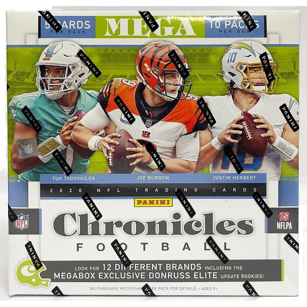 2020 Panini Chronicles Football Sealed NFL Mega Box