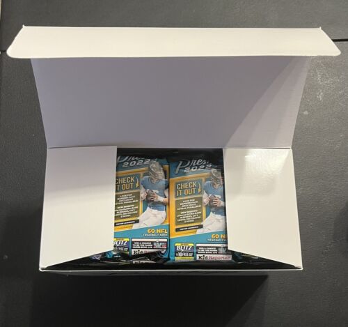 2022 Panini Prestige Football Hanger Pack Box (16 Factory Sealed Packs)