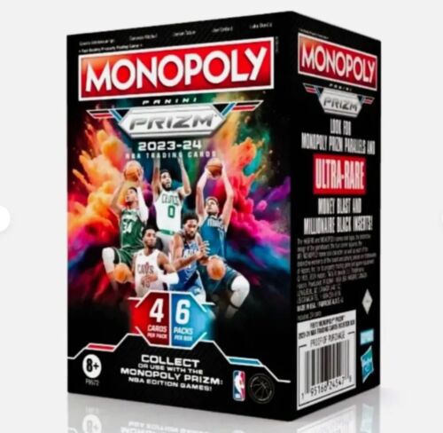 2023-24 Panini Prizm Monopoly NBA Basketball Blaster Box Factory Sealed