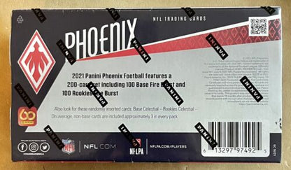 2021 Panini Phoenix Football Fanatics Exclusive Complete Set Factory Sealed Box