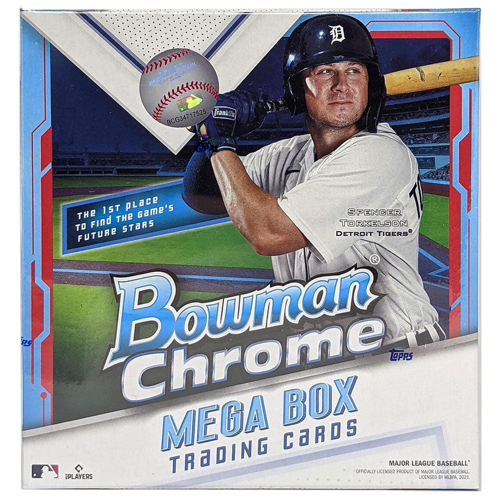 2021 Bowman Chrome Baseball Mega Box