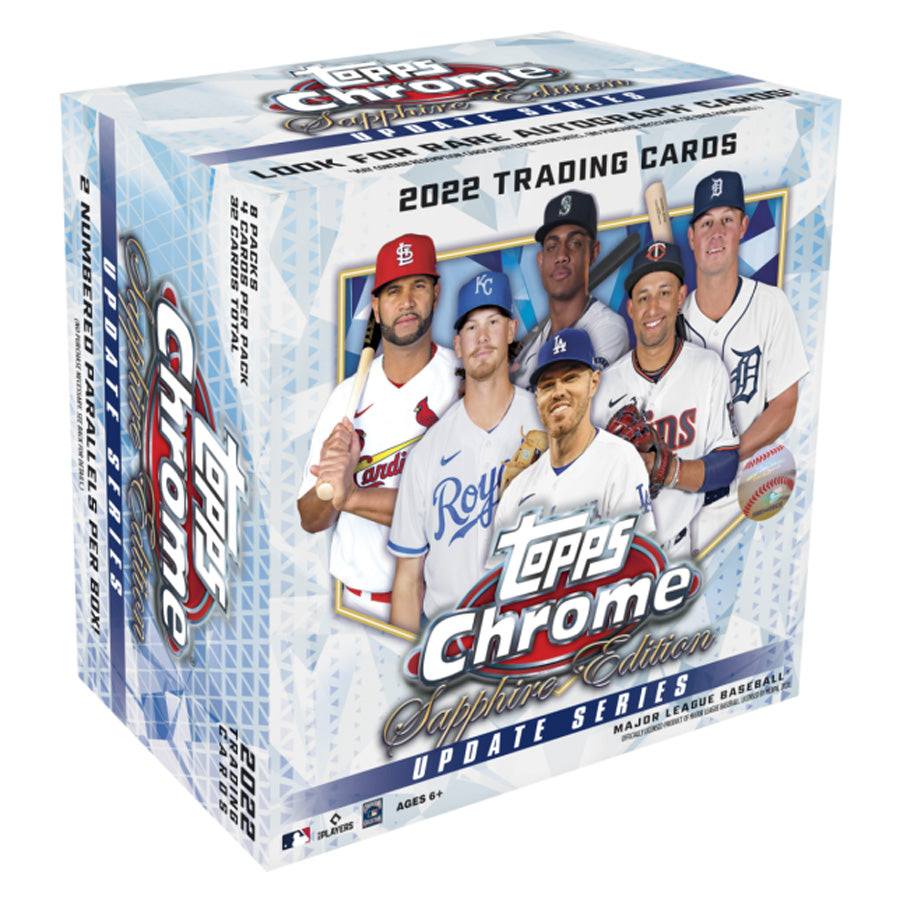 2022 Topps Chrome Update Sapphire Edition Hobby Box MLB Baseball.