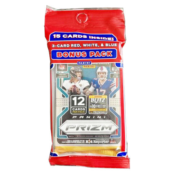 2021 Panini Prizm NFL Football Cello Multi Pack