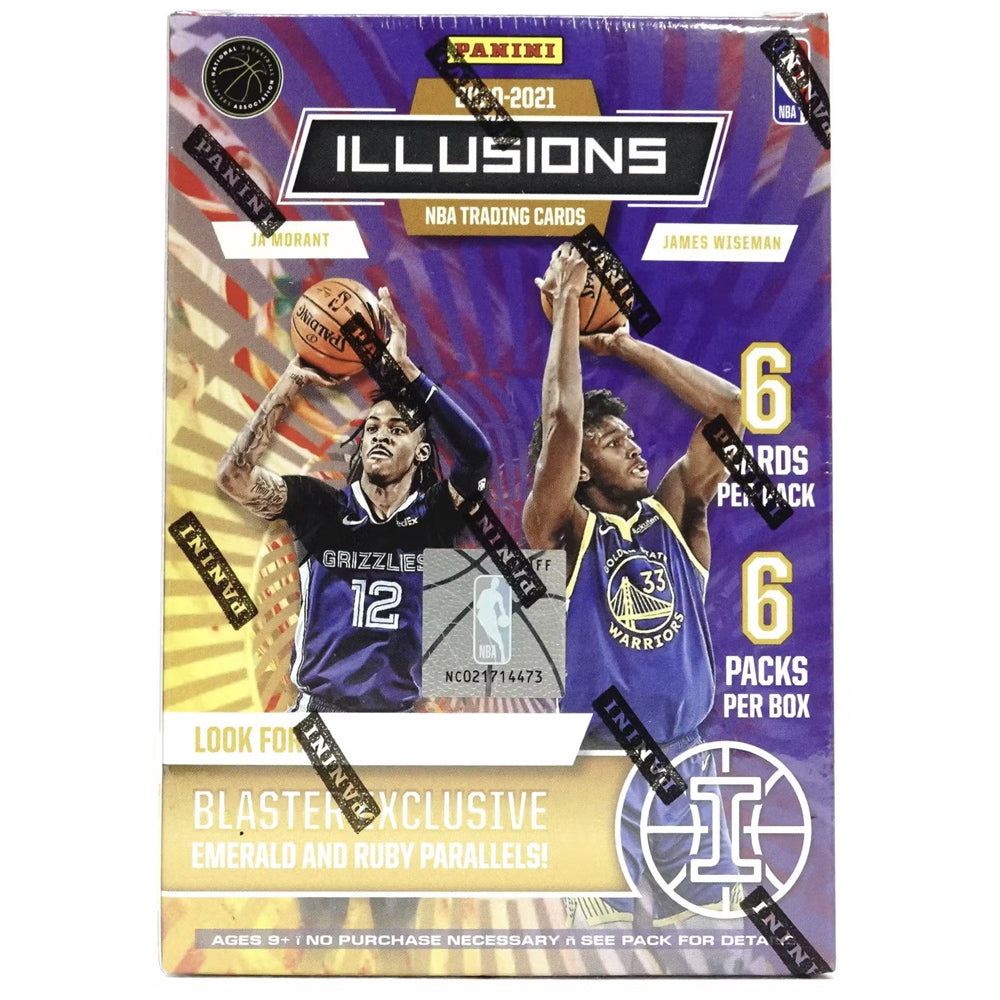 2020-21 Panini Illusions NBA Basketball Blaster Box