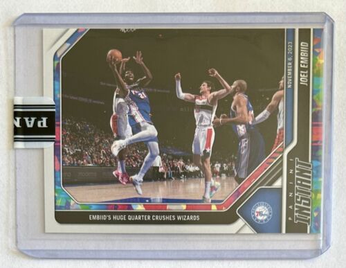 2023-24 Panini Instant Joel Embid #44 Versicolor /5 Philadelpha 76ers Sixers MVP