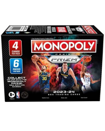 2023-24 Panini Prizm Monopoly NBA Basketball Blaster Box Factory Sealed