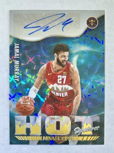 2022-23 Panini Hoops Hot Signatures Auto Jamal Murray Asia Box Hyper Gold Nugget