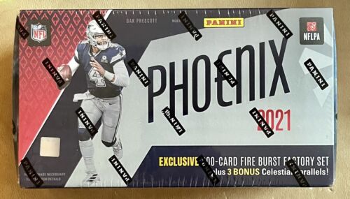 2021 Panini Phoenix Football Fanatics Exclusive Complete Set Factory Sealed Box