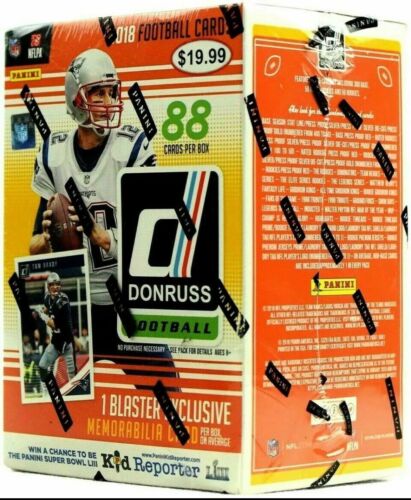 2018 Panini Donruss Football Blaster Box Factory Sealed