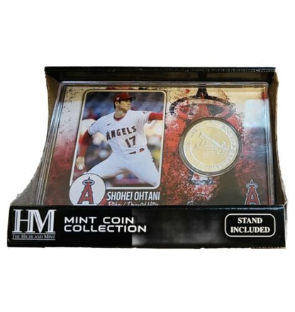 Shohei Ohtani Silver Coin Card 2021 Highland Mint Limited Edition /5000 Angels