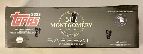 2022 Topps 582 Montgomery Club Complete Set Series 1 & 2 Sealed! READ