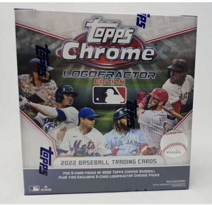 2022 Topps Chrome Baseball Logofractor Edition Mega Box