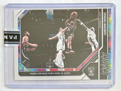 2023-24 Panini Instant Cam Cameron Thomas #50 Versicolor /5 Brooklyn Nets