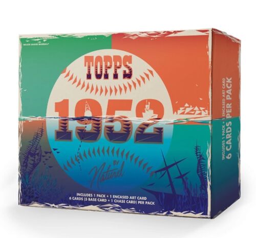 2022 Topps X 1952 Topps by Naturel Factory Sealed Box Baseball MLB Trading Cards