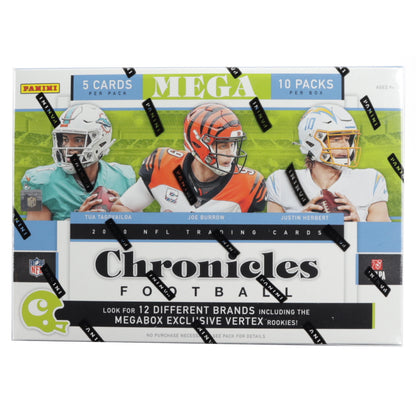 2020 Panini Chronicles Football Sealed NFL Mega Box