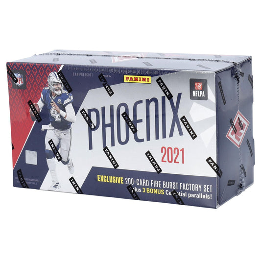 2021 Panini Phoenix Football Fanatics Exclusive Complete Set Factory Sealed Box