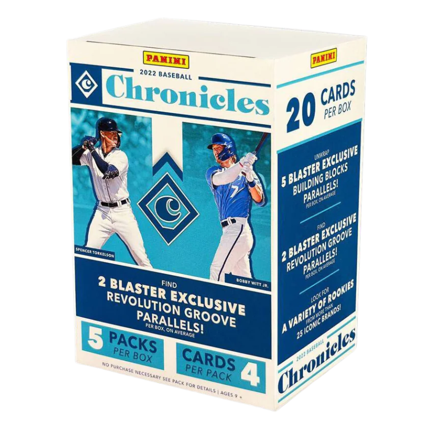 2022 Panini Chronicles MLB Baseball Blaster Box