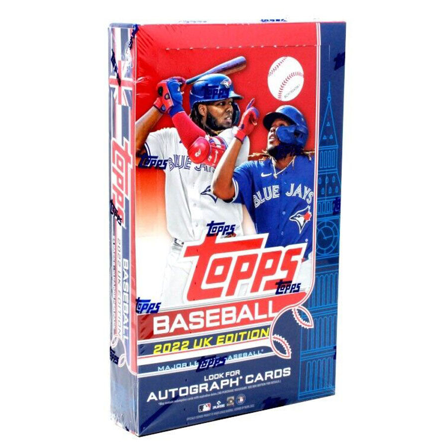 2022 Topps MLB Baseball UK Edition Sealed Hobby Box