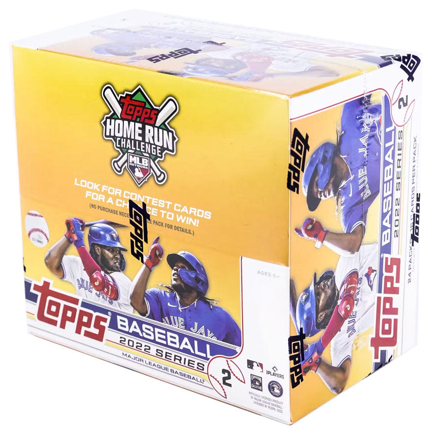 2022 Topps Series 2 MLB Baseball 24 Pack Retail Display Box