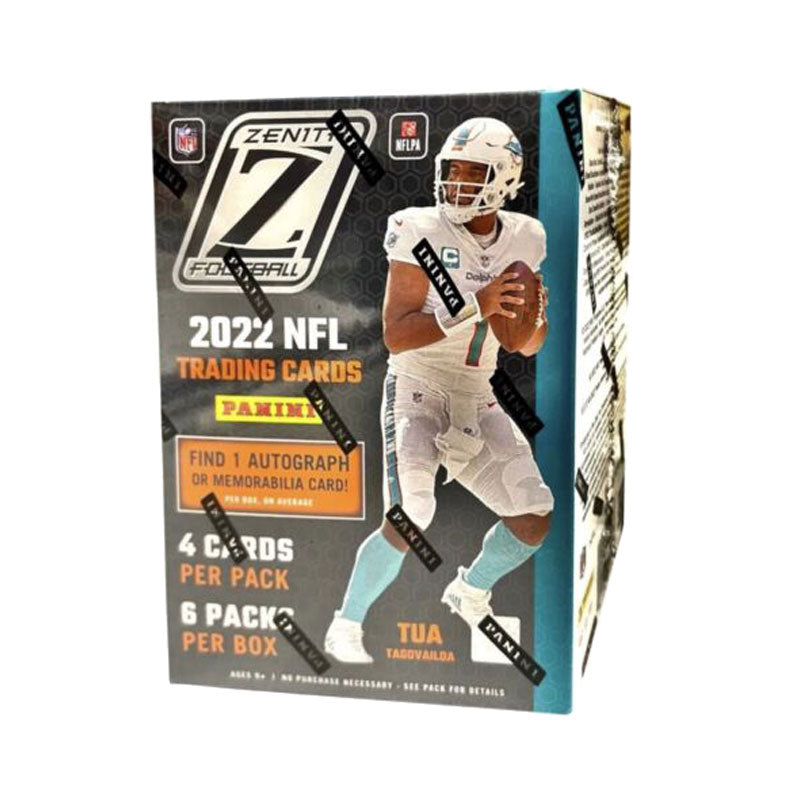 2022 Panini Zenith NFL Football Blaster Box Sealed