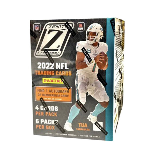 2022 Panini Zenith NFL Football Blaster Box Sealed