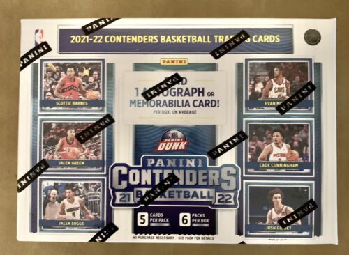 2021-22 Panini Contenders NBA Basketball FANATICS EXCLUSIVE Sealed Blaster Box!