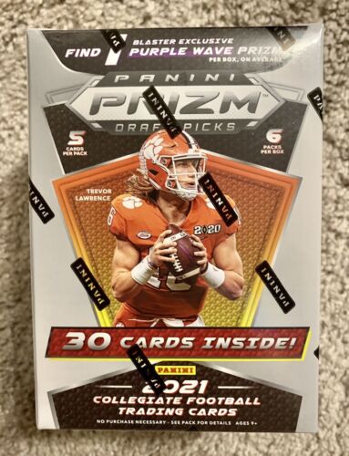 2021 Panini Prizm Draft Picks Football Blaster Box