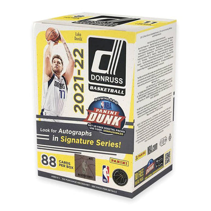 2021-22 Panini Donruss NBA Basketball Blaster Box 88 Cards