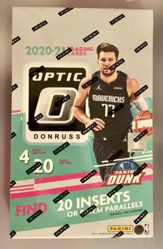 Donruss Optic 2020-21 NBA Basketball Retail (20 PACK) Box