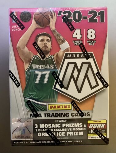 2020-21 Panini Mosaic Basketball Blaster Box - Fanatics Exclusive