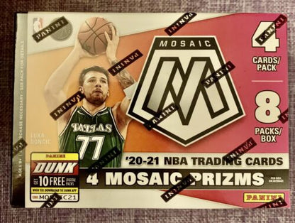 2020-21 Panini Mosaic NBA Basketball Blaster Box