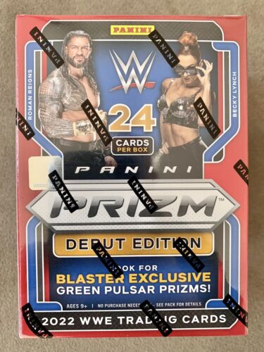 2022 Panini Prizm WWE Debut Edition Blaster Box 24 Cards