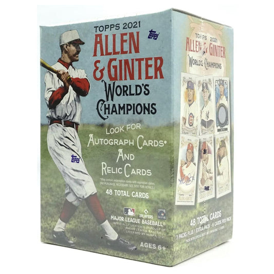 2021 Topps Allen and Ginter Baseball MLB Blaster Box - Factory Sealed