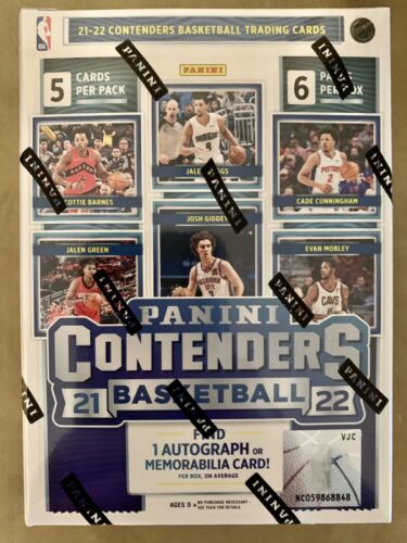 2021-22 Panini Contenders NBA Basketball FANATICS EXCLUSIVE Sealed Blaster Box!